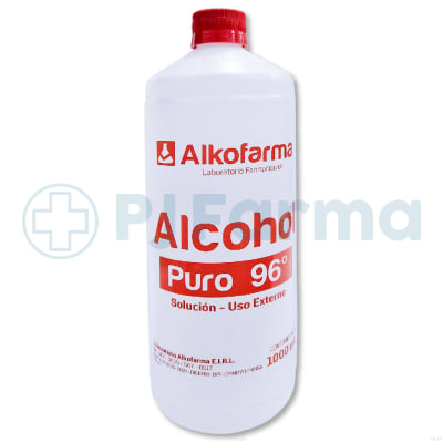 Alcohol Puro 96° 1000 ml Alkofarma