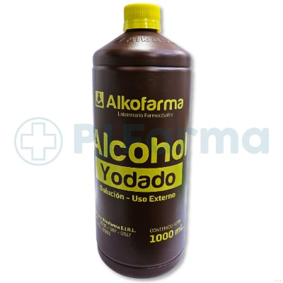 Alcohol Yodado Alkofarma 1L