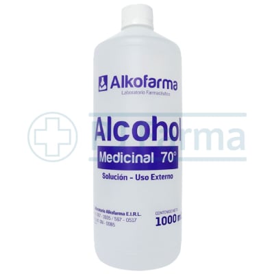 Alcohol Medicinal 70° 1000 ml Alkofarma