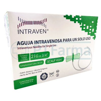 Alita #21 G X 3/4 Intraven1