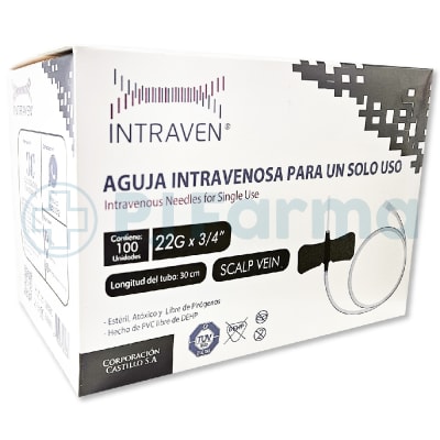 Alita # 22 G X 3/4 Intraven1