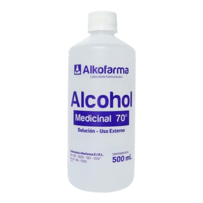 Alcohol 70° Alkofarma 500ml1
