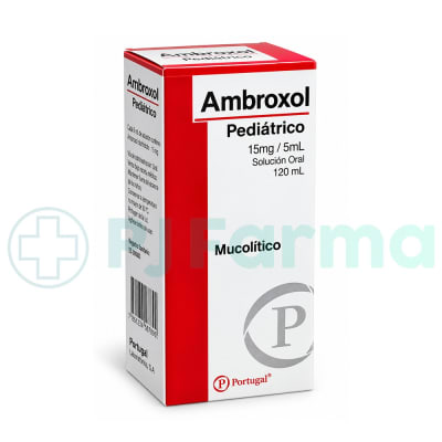 Ambroxol Pediatrico 15Mg/5Ml Oral 120Ml Portugal1