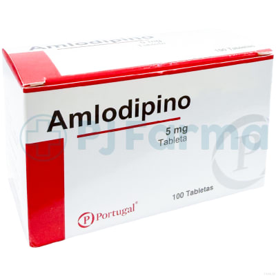 Amlodipino 5Mg Portugal Tab.1