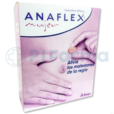 Anaflex Mujer (Ibuprofeno) 200 Mg Bagó2