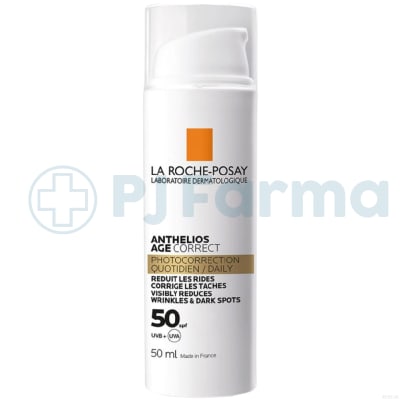 Anthelios Age Correct Gel-Crema Spf 50+ La Roche-Posay Frasco X 50Ml