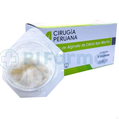 Apósito De Alginato Tipo Mecha 2G X 30 Cm Cirugía Peruana Unid