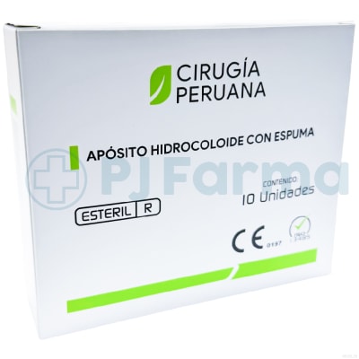 Aposito Hidrocoloide con espuma 10 x 10 - Unilene Unid