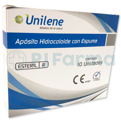 Aposito Hidrocoloide con espuma 10 x 10 - Unilene Unid1