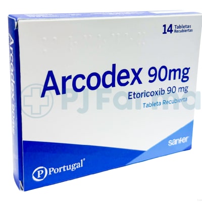 Arcodex (Etoricoxib) 90 Mg Portugal Tab.