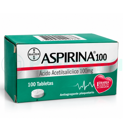 Aspirina  100 Mg Bayer Tab.