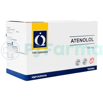 Atenolol 100Mg Iqfarma Tab.