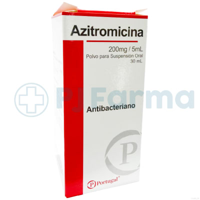 Azitromicina 200Mg/5Ml Portugal Polvo Para Susp. Oral Frasco X 30Ml1