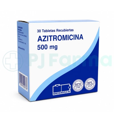 Azitromicina 500Mg Tab. Medrock1