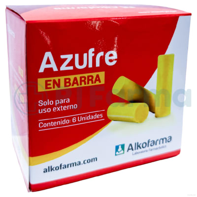 Azufre En  Barra Alkofarma1