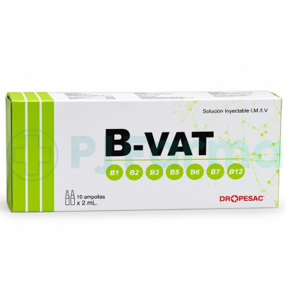 B-Vat 2Ml (Vitaminas  Del Complejo B) Dropesac1