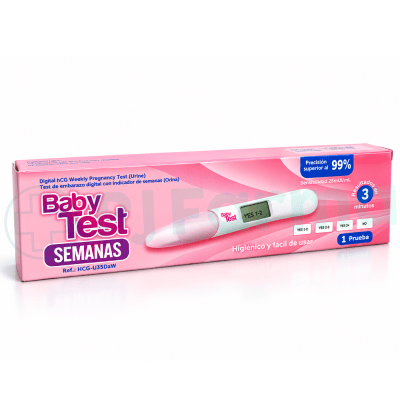 Baby Test Semanas  Test De Embarazo Digital X 1 Unid