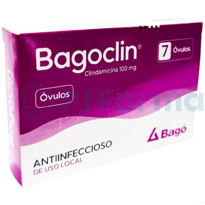 Bagoclin (Clindamicina) 100Mg Bagó Óvulos