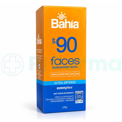 Bloqueador Solar Bahia Faces Spf90 Tubo X 120G1