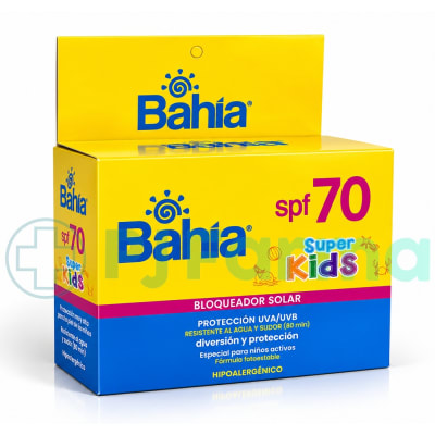 Bahia Bloqueador Super Kids Spf70  Sachet X 10G1