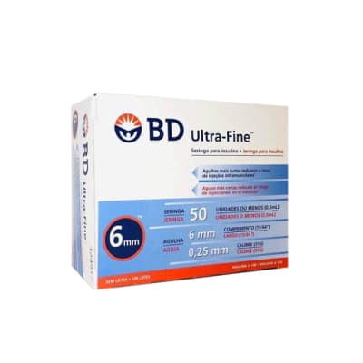 Jeringa para insulina 0.5 ML C/A 31 X 6 MM BD