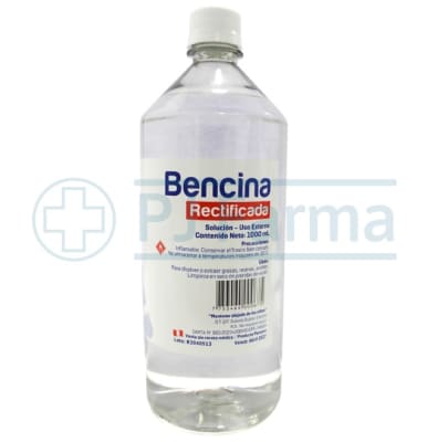 Bencina Rectificada 1L Alkofarma