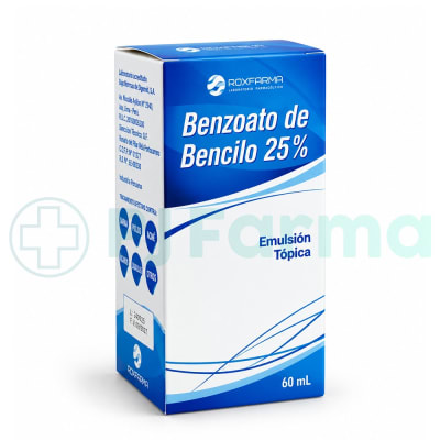 Benzoato De Bencilo 25% Emulsión Tópica Frasco X 60Ml