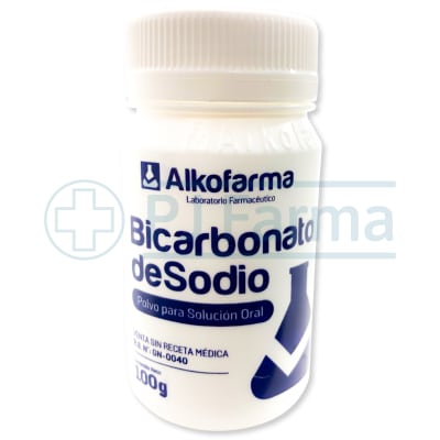 Bicarbonato  De Sodio En Polvo 100 GR Alkofarma