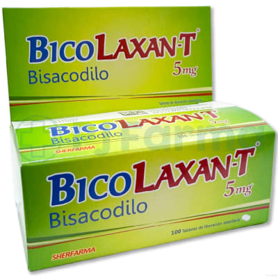 Bicolaxan-T (Bisacodilo) 5 Mg Sherfarma Tab.1