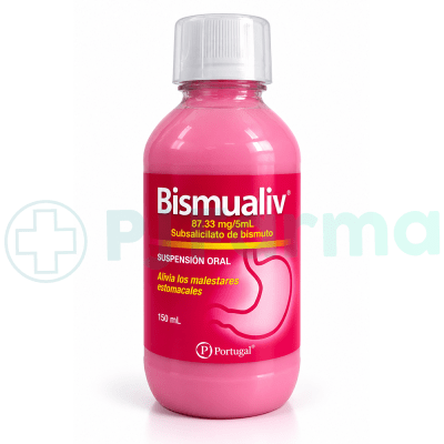 Bismualiv 87.33Mg/5Ml Oral Portugal Frasco X 150 Ml