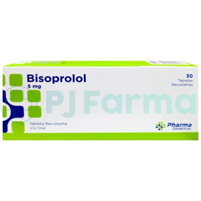 Bisoprolol 5Mg Pharma Genéricos Tab.