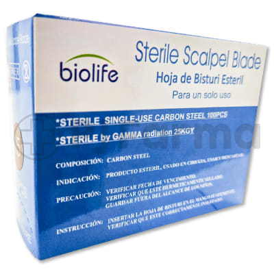 Bisturi # 15 Biolife1