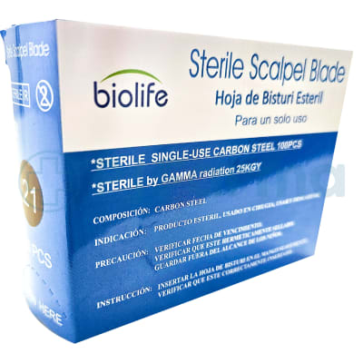 Bisturí  # 21 Biolife1