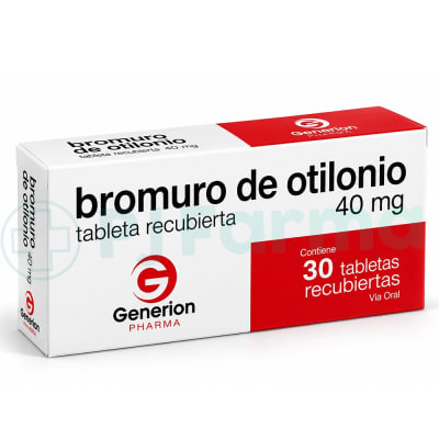 Bromuro De Otilonio 40Mg Generion Corporation Tab. Caja X 30 Unid1