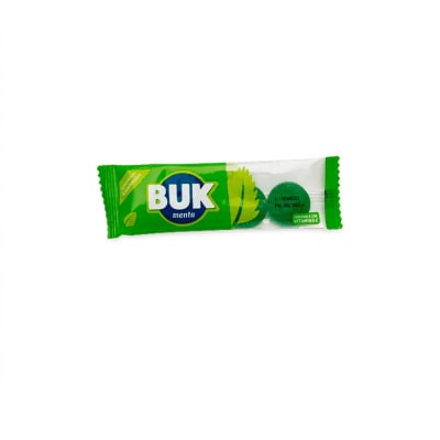 Caramelos Buk Menta Sobre X 4 Unid