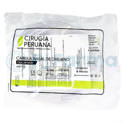 Canula Nasal De Oxigeno Adulto Gamed1
