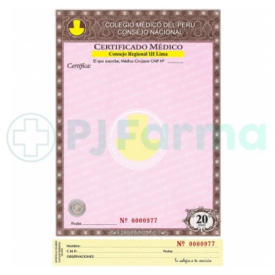 Certificado Médico1