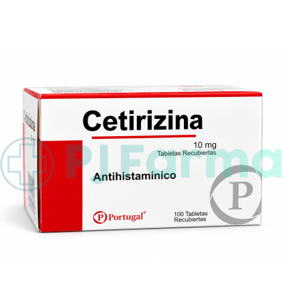 Cetirizina 10 Mg Portugal  Tab. Caja X 100 Unid