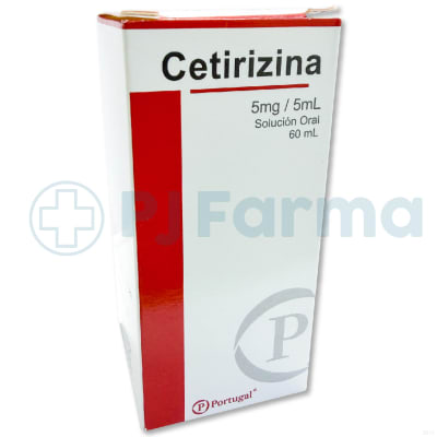 Cetirizina 5Mg/5Ml Oral 60Ml Portugal1