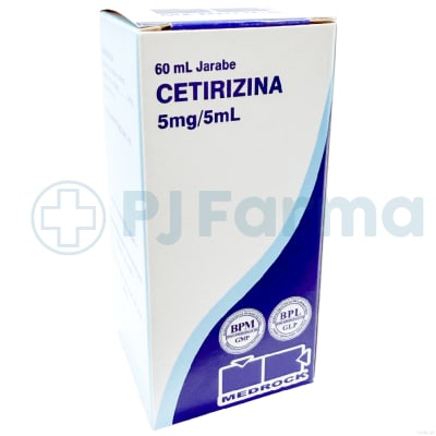 Cetirizina 5Mg/5Ml Oral 60Ml Medrock