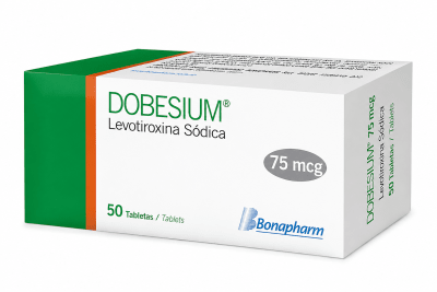 Dobesium (Levotiroxina Sódica) 75 Mcg Bonapharm Caps.1
