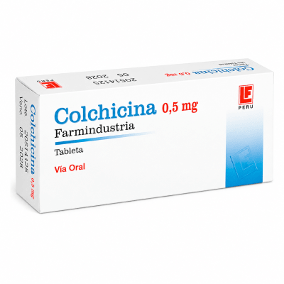 Colchicina 0,5 Mg Farmindustria Tab.1