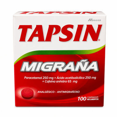 Tapsin Migraña Tab. Maver