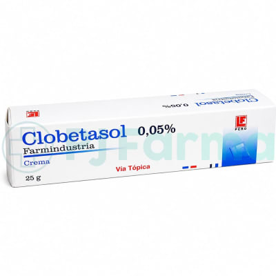 Clobetasol 0,05% Crema Farmindustria 25Gr1