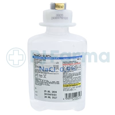 Cloruro de sodio 0.9% 100 ML Braun