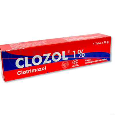 Clozol (Clotrimazol) 1% Crema 20 G Ac Farma1