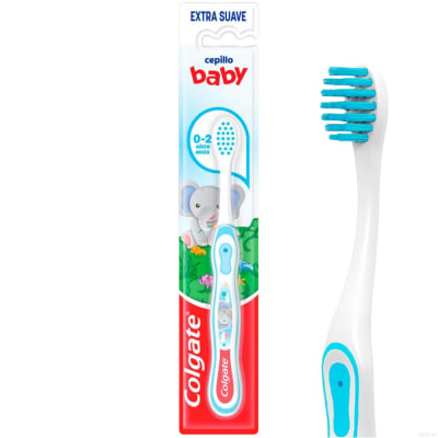 Cepillo Dental Para Niños(Extra Suave) Colgate Smiles 0-2 Años X Unid1