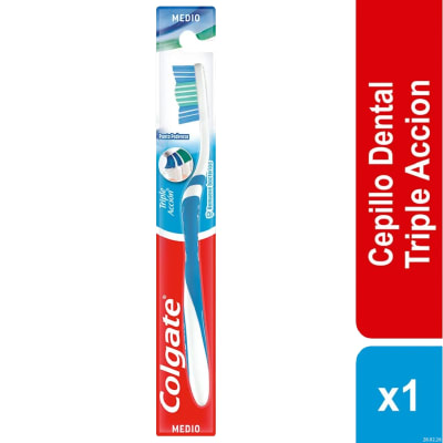 Cepillo Dental (Medio) Colgate Triple Acción X Unid1