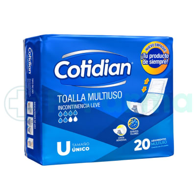 Practipañal Multiuso Cotidian Pqte X 20 Unid