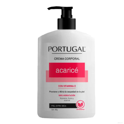 Crema Corporal  Acaricé Portugal Frasco X 450 Gr